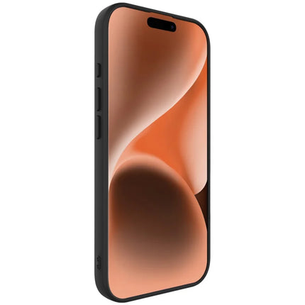 IMAK UC-4 Series for iPhone 16 Pro TPU Case Soft Phone Cover Straight Edge