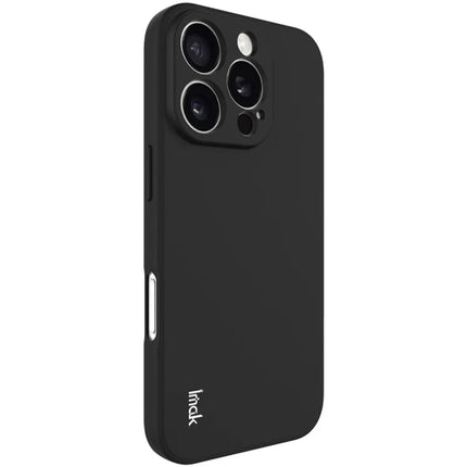 IMAK UC-4 Series for iPhone 16 Pro TPU Case Soft Phone Cover Straight Edge