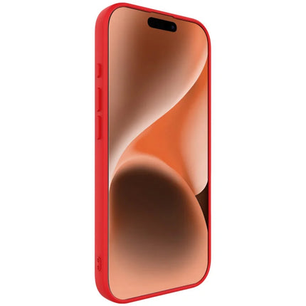 IMAK UC-4 Series for iPhone 16 Pro TPU Case Soft Phone Cover Straight Edge