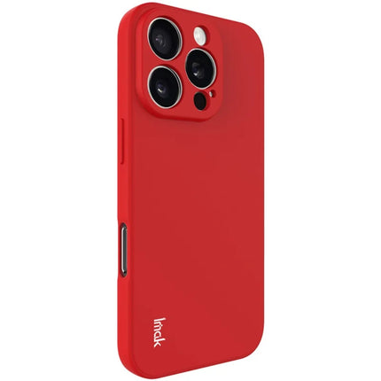 IMAK UC-4 Series for iPhone 16 Pro TPU Case Soft Phone Cover Straight Edge