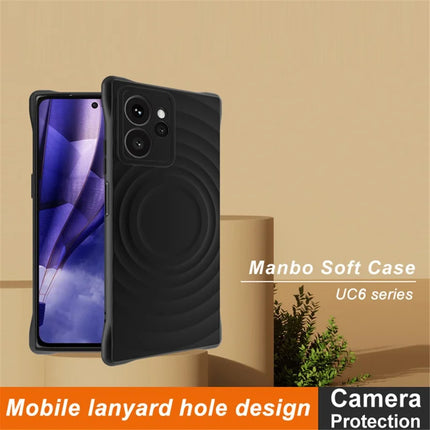 IMAK UC-6 Series for HMD Skyline Case Water Drop Texture Anti-Skid Matte TPU Cover