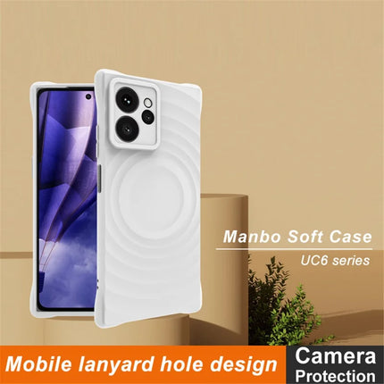 IMAK UC-6 Series for HMD Skyline Case Water Drop Texture Anti-Skid Matte TPU Cover