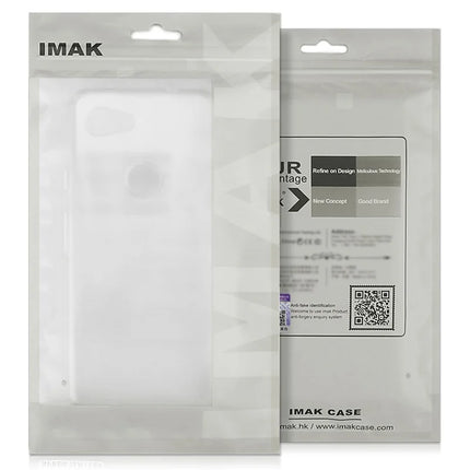 IMAK UX-4 Series for Samsung Galaxy Note20 Ultra 5G / Note20 Ultra Case Straight Frame Four Corner Shockproof Clear TPU Cover
