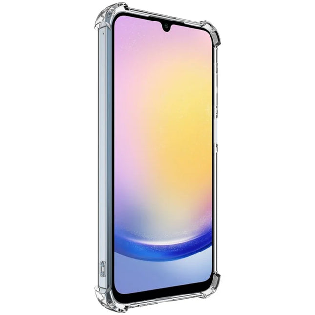 IMAK UX-4 Series for Samsung Galaxy A15 4G / 5G Case Straight Frame Four Corner Shockproof Clear TPU Cover