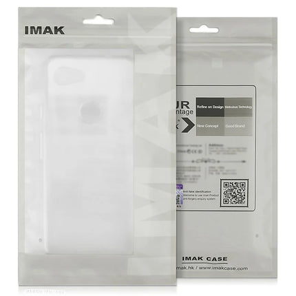 IMAK UX-4 Series for Samsung Galaxy A15 4G / 5G Case Straight Frame Four Corner Shockproof Clear TPU Cover