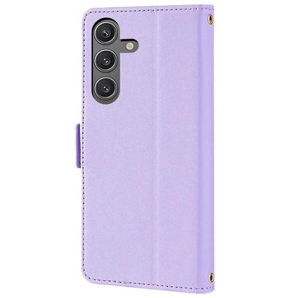 For Samsung Galaxy S23 FE Leather Wallet Case RFID Blocking Stand Cover with Hand Strap