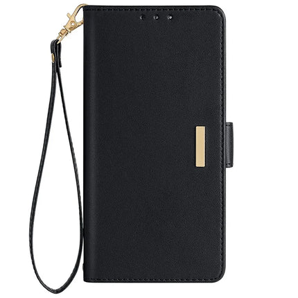 For Samsung Galaxy S23 FE Leather Wallet Case RFID Blocking Stand Cover with Hand Strap