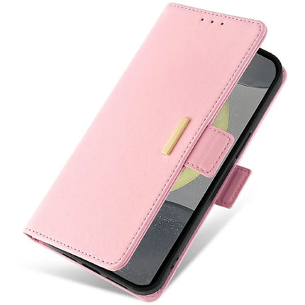 For Samsung Galaxy S23 FE Leather Wallet Case RFID Blocking Stand Cover with Hand Strap