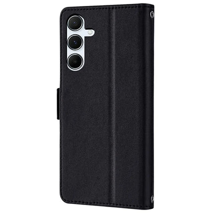 For Samsung Galaxy A55 5G Leather Wallet Case RFID Blocking Stand Cover with Hand Strap