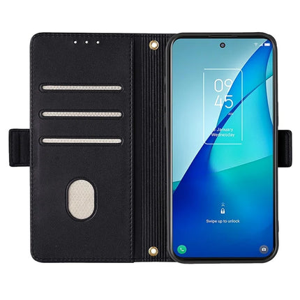 For Honor 200 Lite Leather Wallet Case RFID Blocking Stand Cover with Hand Strap