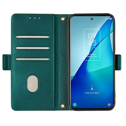 For Honor 200 Lite Leather Wallet Case RFID Blocking Stand Cover with Hand Strap