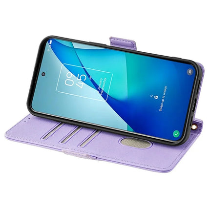 For Honor 200 5G Leather Wallet Case RFID Blocking Stand Cover with Hand Strap