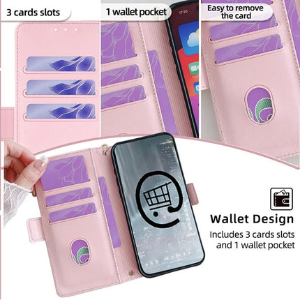 For Honor 200 5G Leather Wallet Case RFID Blocking Stand Cover with Hand Strap