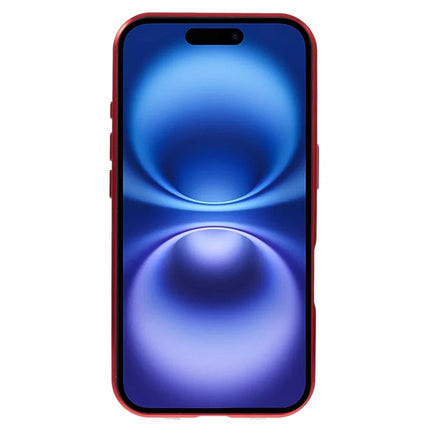 For iPhone 16 Plus Case Double Sides Tempered Glass Phone Cover Compatible with MagSafe Full Protector