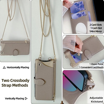 For OnePlus Ace 3 Pro 5G Leather Case Wallet Stand Cover Irregular Tail Style with Chain Strap