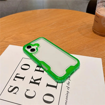 For iPhone 16 Case Detachable 2-in-1 TPU+PC Clear Drop-Proof Phone Cover