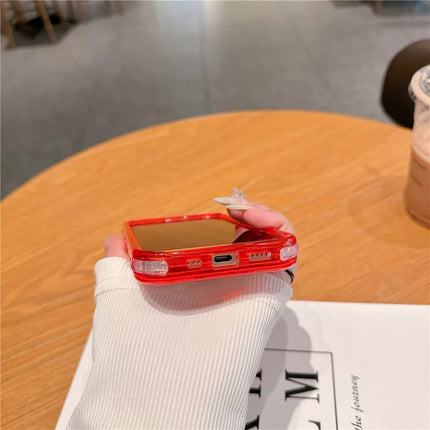 For iPhone 16 Plus Case Detachable 2-in-1 TPU+PC Clear Drop-Proof Phone Cover