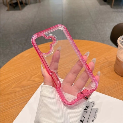 For iPhone 16 Plus Case Detachable 2-in-1 TPU+PC Clear Drop-Proof Phone Cover