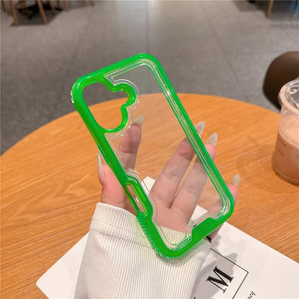 For iPhone 16 Plus Case Detachable 2-in-1 TPU+PC Clear Drop-Proof Phone Cover