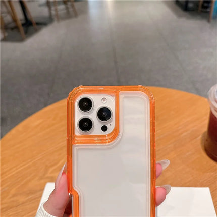 For iPhone 16 Pro Case Detachable 2-in-1 TPU+PC Clear Drop-Proof Phone Cover