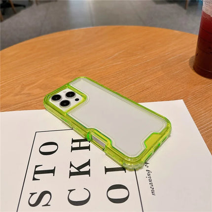For iPhone 16 Pro Case Detachable 2-in-1 TPU+PC Clear Drop-Proof Phone Cover