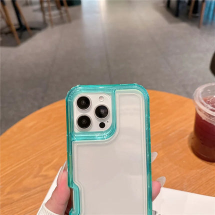 For iPhone 16 Pro Max Case Detachable 2-in-1 TPU+PC Clear Drop-Proof Phone Cover