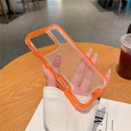 For iPhone 16 Pro Max Case Detachable 2-in-1 TPU+PC Clear Drop-Proof Phone Cover