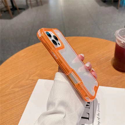For iPhone 16 Pro Max Case Detachable 2-in-1 TPU+PC Clear Drop-Proof Phone Cover