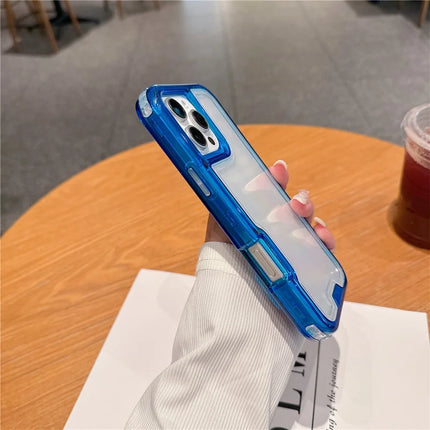 For iPhone 16 Pro Max Case Detachable 2-in-1 TPU+PC Clear Drop-Proof Phone Cover