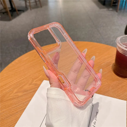 For iPhone 16 Pro Max Case Detachable 2-in-1 TPU+PC Clear Drop-Proof Phone Cover