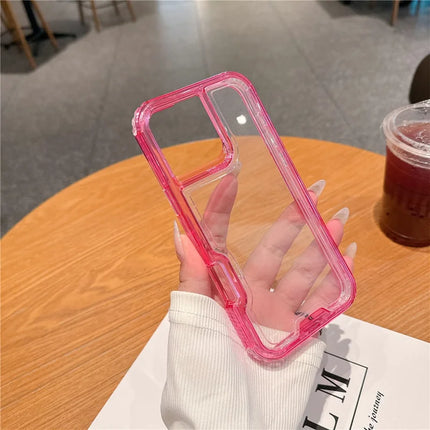 For iPhone 16 Pro Max Case Detachable 2-in-1 TPU+PC Clear Drop-Proof Phone Cover