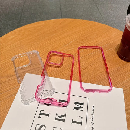 For iPhone 16 Pro Max Case Detachable 2-in-1 TPU+PC Clear Drop-Proof Phone Cover