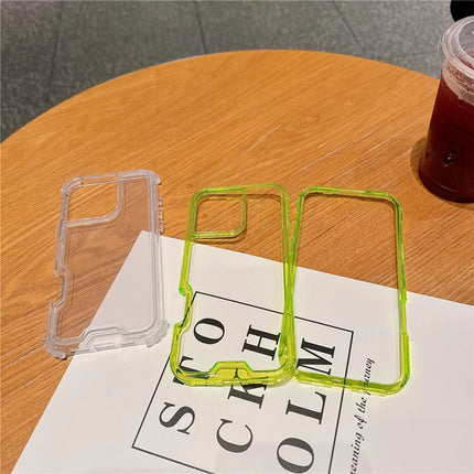 For iPhone 16 Pro Max Case Detachable 2-in-1 TPU+PC Clear Drop-Proof Phone Cover