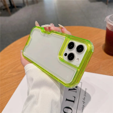 For iPhone 16 Pro Max Case Detachable 2-in-1 TPU+PC Clear Drop-Proof Phone Cover