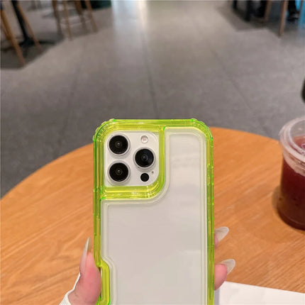 For iPhone 16 Pro Max Case Detachable 2-in-1 TPU+PC Clear Drop-Proof Phone Cover