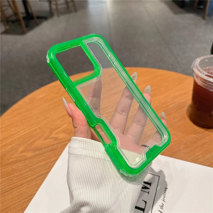 For iPhone 16 Pro Max Case Detachable 2-in-1 TPU+PC Clear Drop-Proof Phone Cover