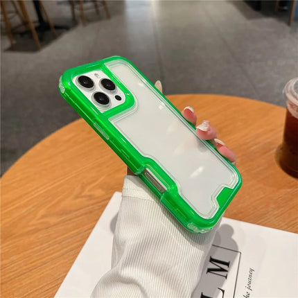 For iPhone 16 Pro Max Case Detachable 2-in-1 TPU+PC Clear Drop-Proof Phone Cover