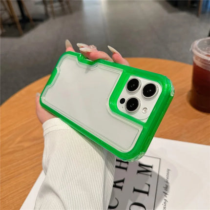 For iPhone 16 Pro Max Case Detachable 2-in-1 TPU+PC Clear Drop-Proof Phone Cover