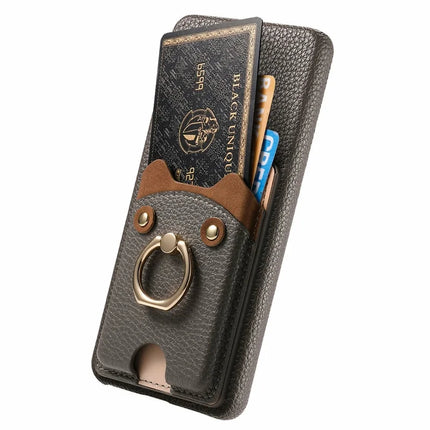 For Google Pixel 9 / 9 Pro Case Cute Bear Design PU Leather+TPU Card Holder Phone Cover