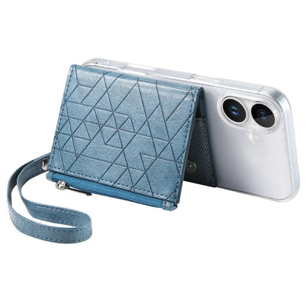 For iPhone 16 Clear Case Shockproof TPU Phone Cover with Kickstand Wallet