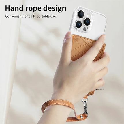 For iPhone 16 Pro Clear Case Shockproof TPU Phone Cover with Kickstand Wallet