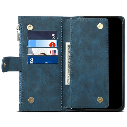 ESEBLE Star Series For Motorola Moto G75 5G Case Zipper Wallet Leather Stand Phone Cover