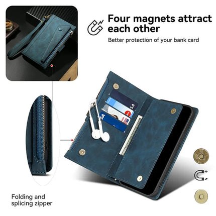 ESEBLE Star Series For Motorola Moto G75 5G Case Zipper Wallet Leather Stand Phone Cover