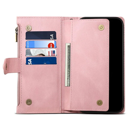 ESEBLE Star Series For Motorola Moto G75 5G Case Zipper Wallet Leather Stand Phone Cover