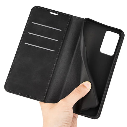 For Motorola Moto G35 5G Case Skin-Touch Leather Wallet Phone Cover
