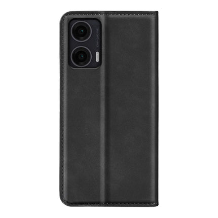 For Motorola Moto G35 5G Case Skin-Touch Leather Wallet Phone Cover