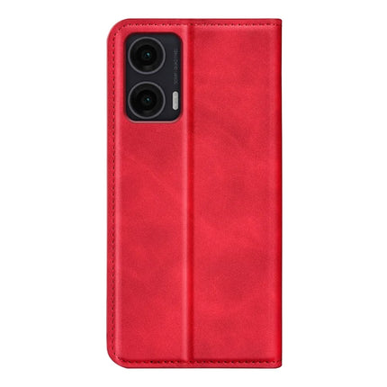 For Motorola Moto G35 5G Case Skin-Touch Leather Wallet Phone Cover