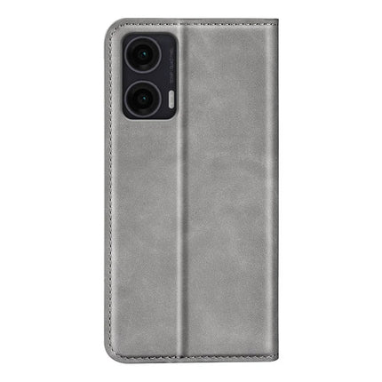 For Motorola Moto G35 5G Case Skin-Touch Leather Wallet Phone Cover