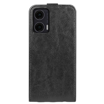 For Motorola Moto G35 5G Case with Card Slots Vertical Flip Leather Phone Cover
