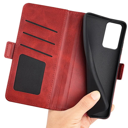 For Motorola Moto G35 5G Stand Case Calf Texture Leather Wallet Phone Cover